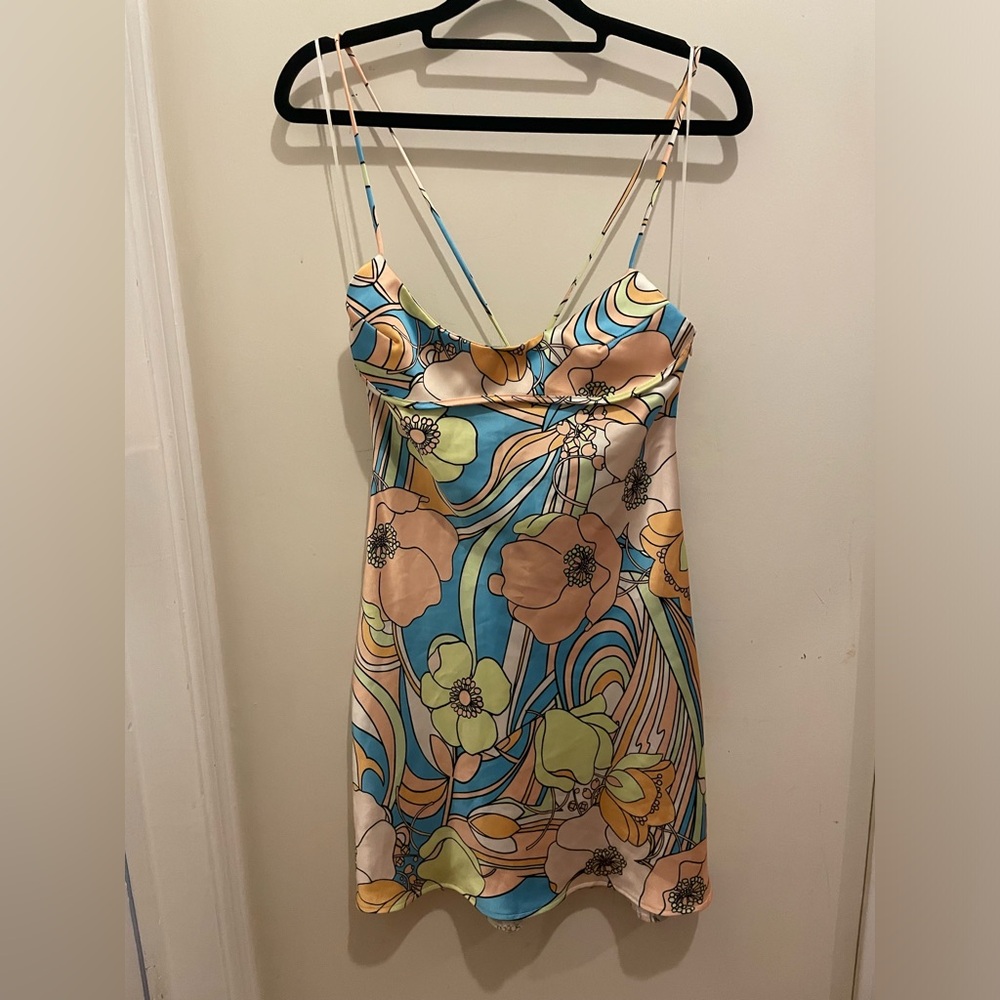 Zara floral dress